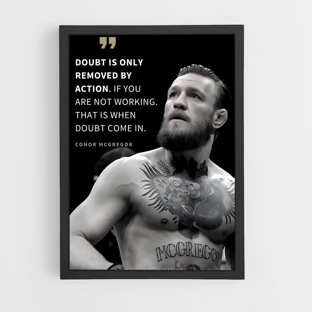 Poster Conor the Champion – affiche MMA (vue 2)